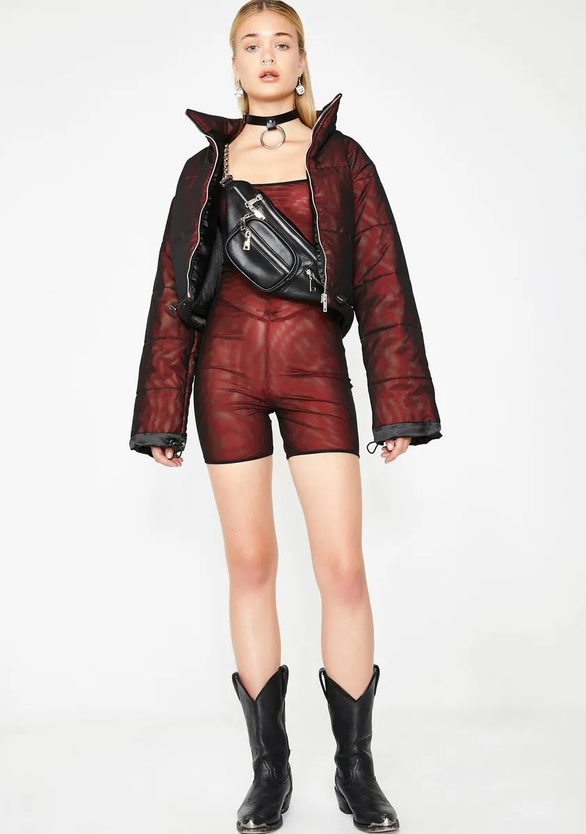 Flame Ulric Playsuit sold by Dolls Kill product image thumbnail 5