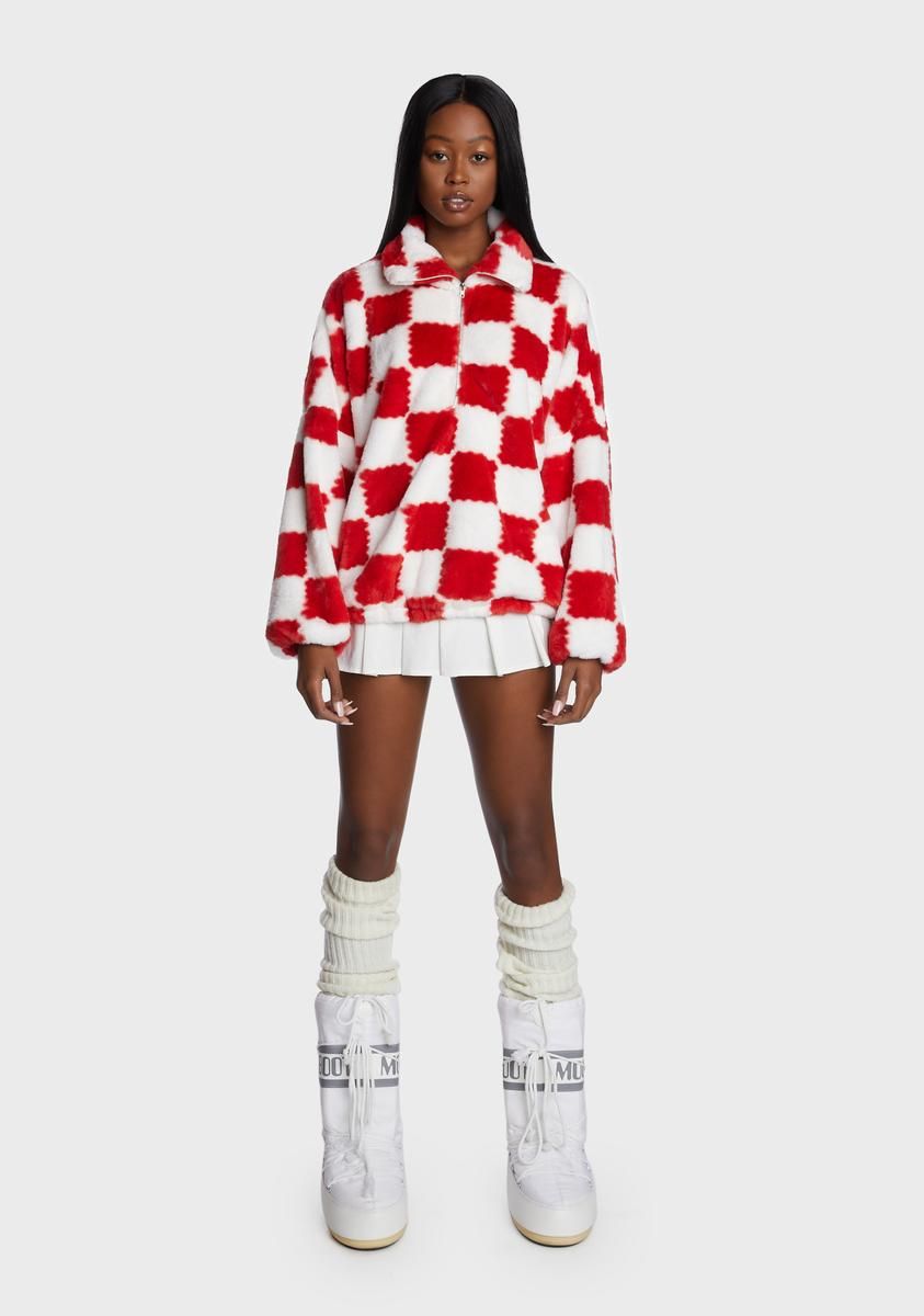 The Need For Speed Checkered Jacket sold by Dolls Kill