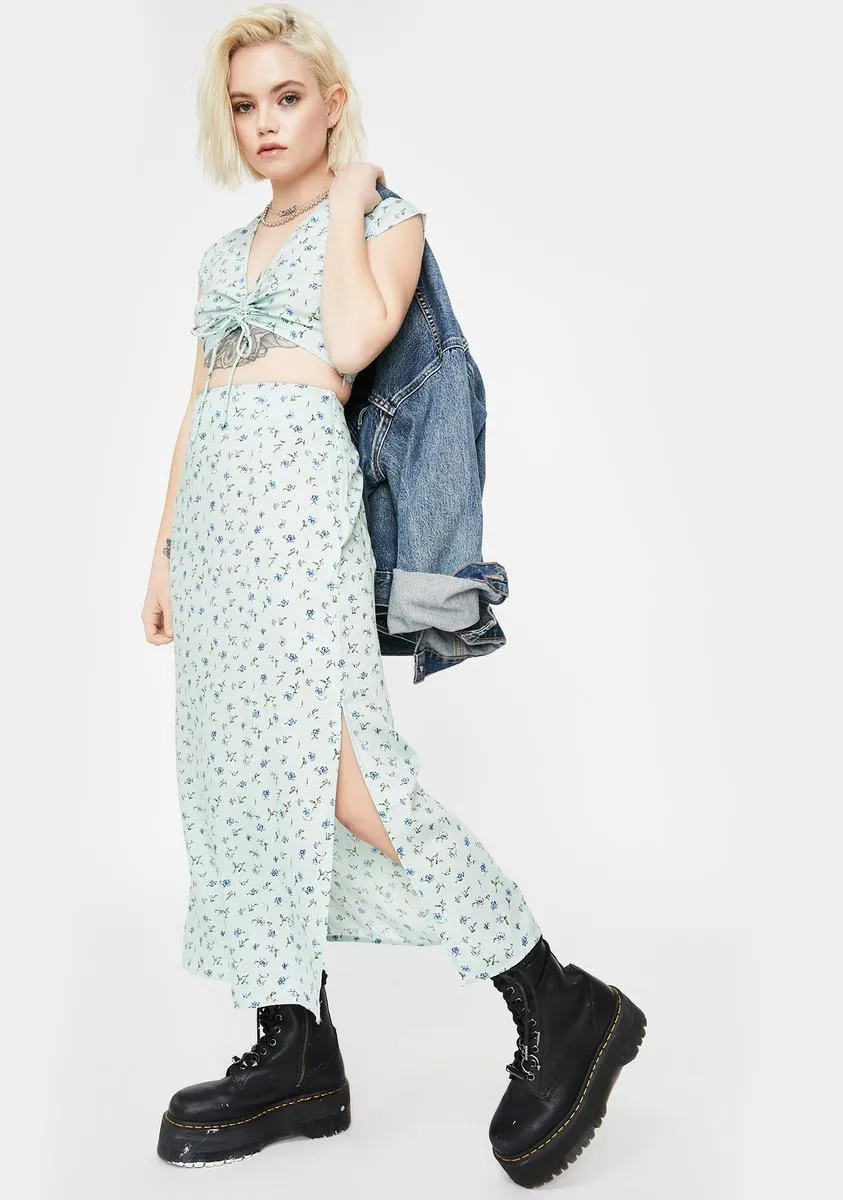 Pretty Petal Tindra Midi Skirt sold by Dolls Kill product image thumbnail 2