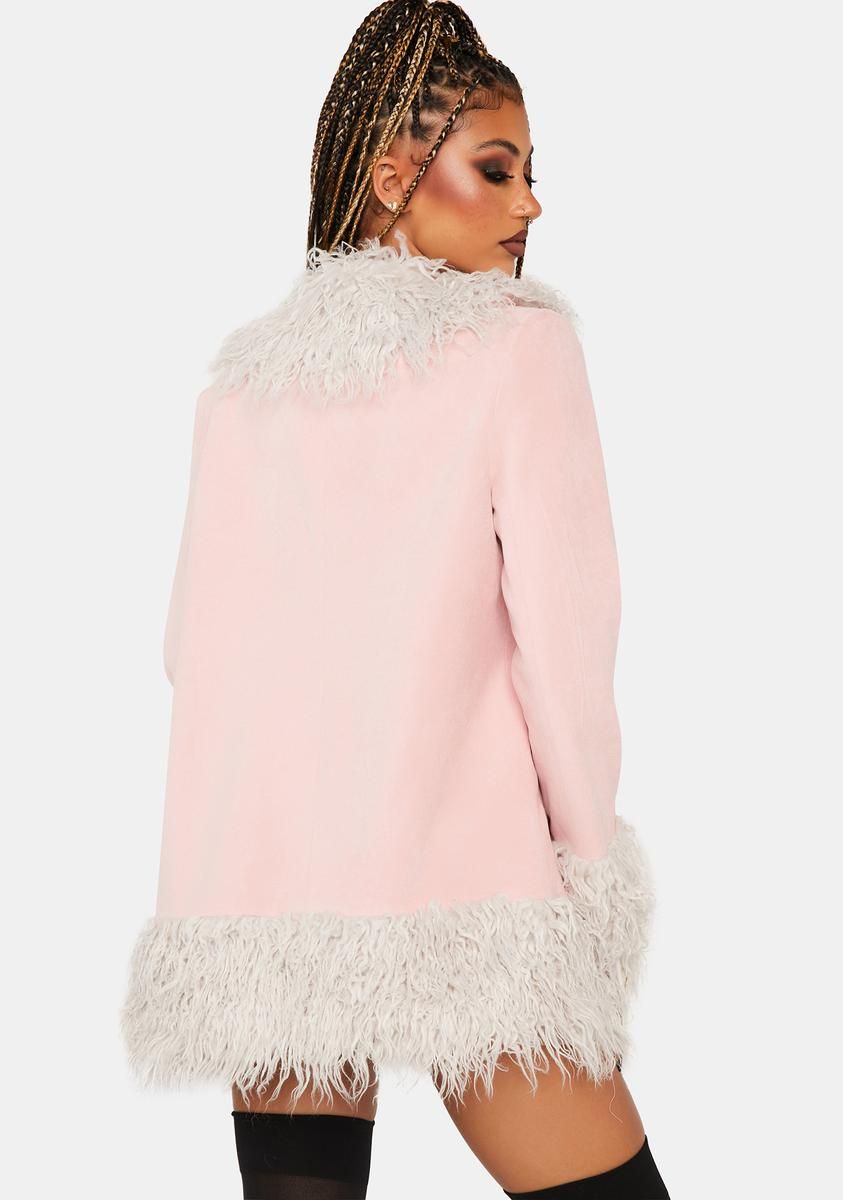 Dolly Suede Coat sold by Dolls Kill product image thumbnail 4