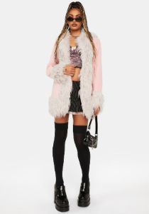 Dolly Suede Coat sold by Dolls Kill