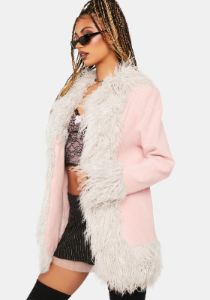 Dolly Suede Coat sold by Dolls Kill