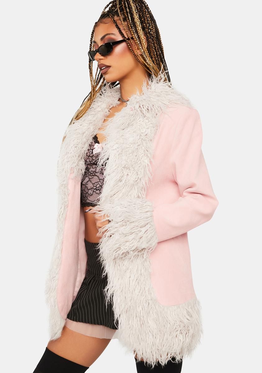 Dolly Suede Coat sold by Dolls Kill product image thumbnail 2