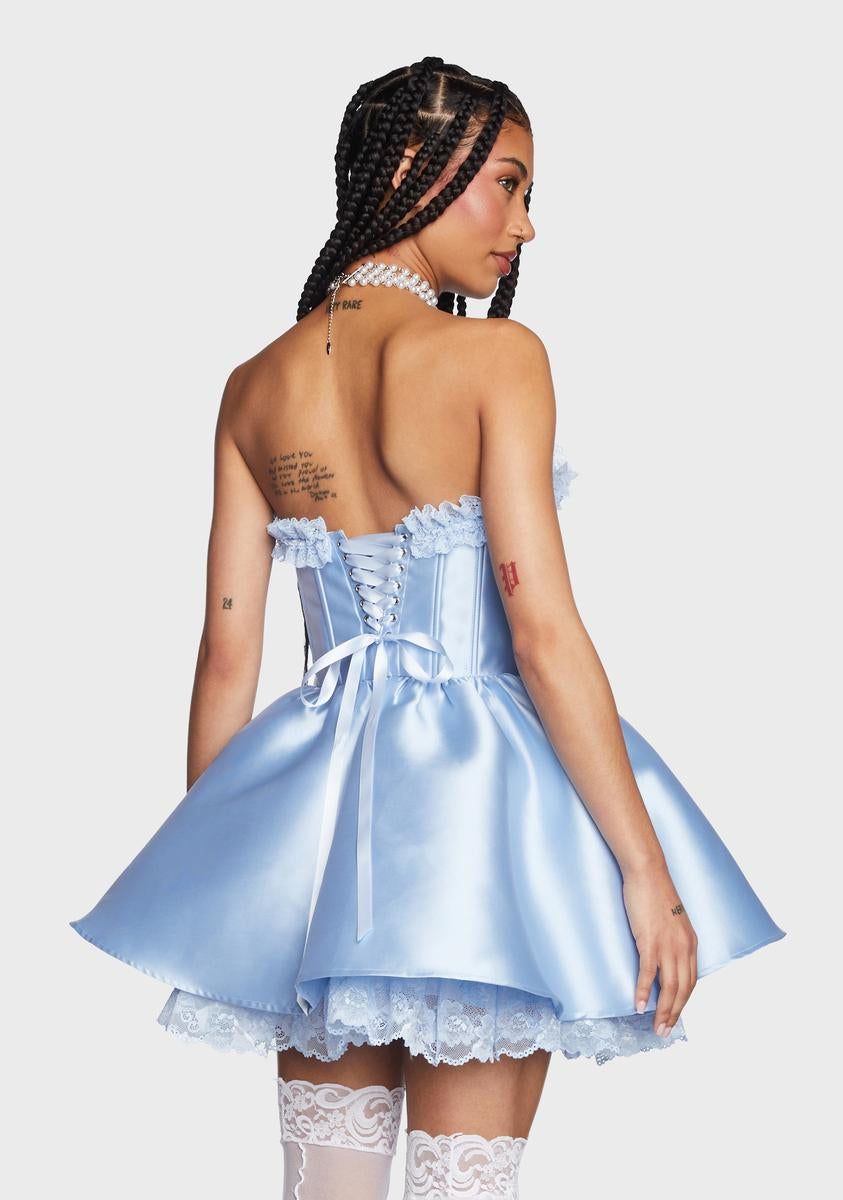 Forever Fancy Corset Dress sold by Dolls Kill product image thumbnail 4