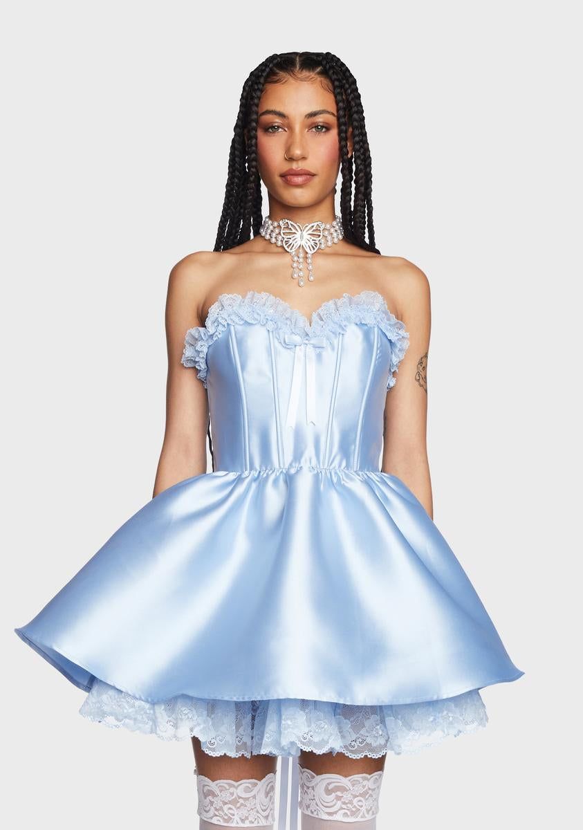 Forever Fancy Corset Dress sold by Dolls Kill