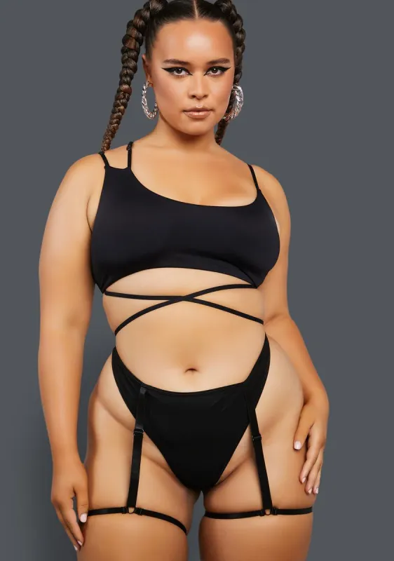 Plus Better Than The Hype Lingerie Set sold by Dolls Kill