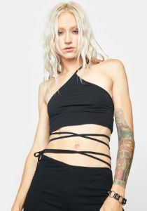 Erdle Crop Top sold by Dolls Kill