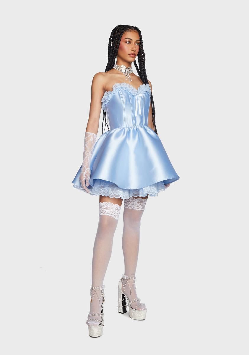 Forever Fancy Corset Dress sold by Dolls Kill product image thumbnail 5