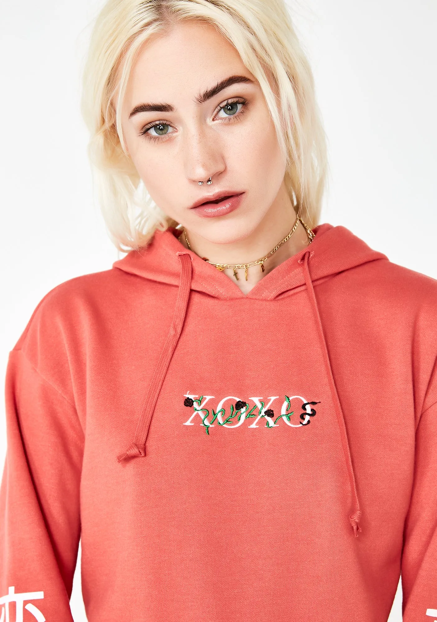 XOXO Oversized Hoodie sold by Dolls Kill product image thumbnail 2