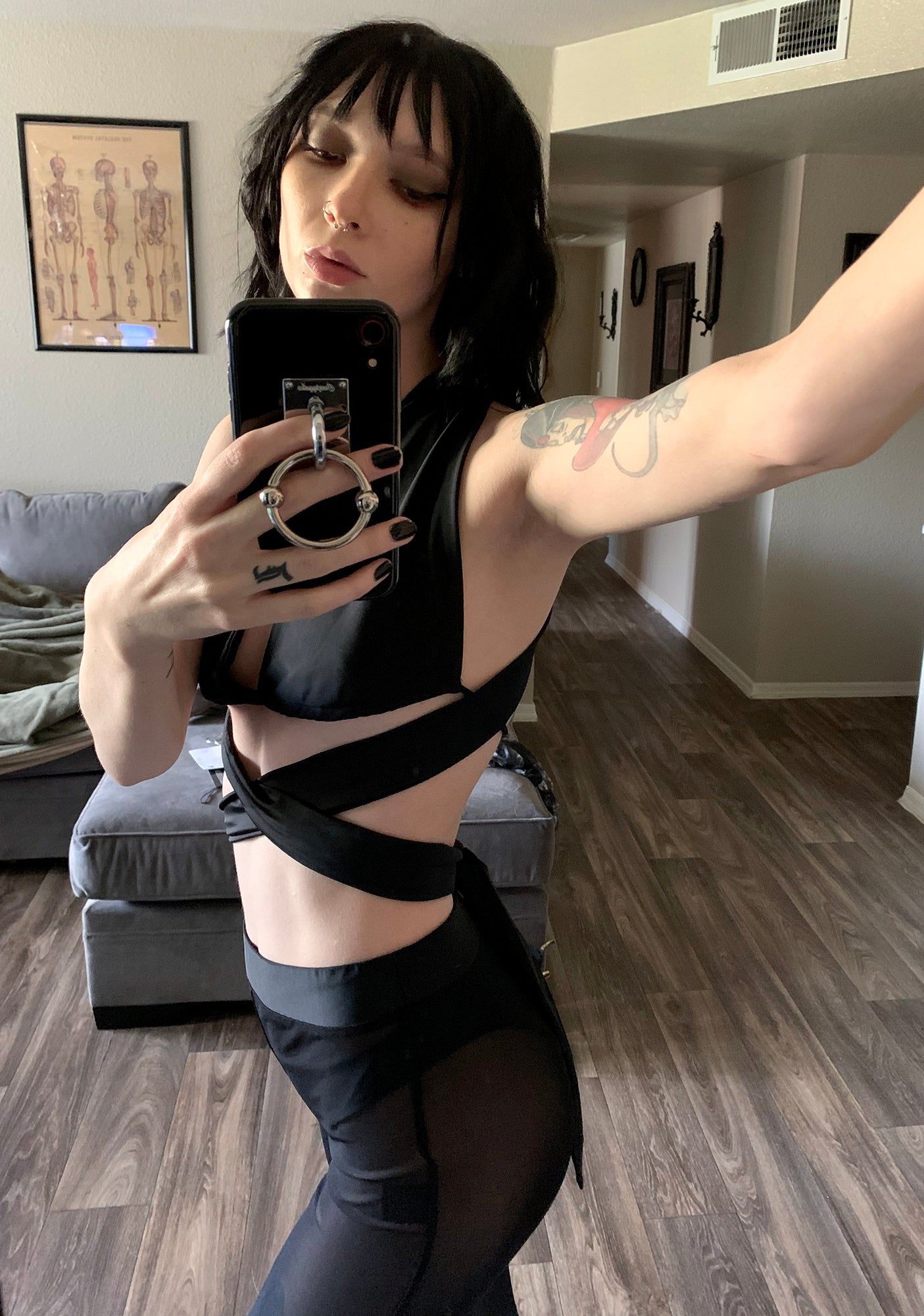 Dash Halter Crop Top sold by Dolls Kill product image thumbnail 3