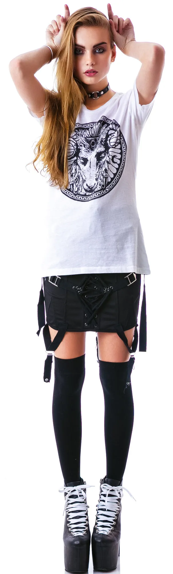 Beast Worship Tee sold by Dolls Kill product image thumbnail 4