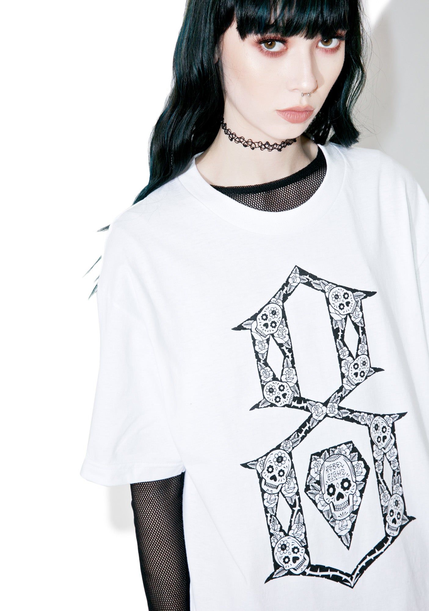 Descanso Eterno Tee sold by Dolls Kill product image thumbnail 2