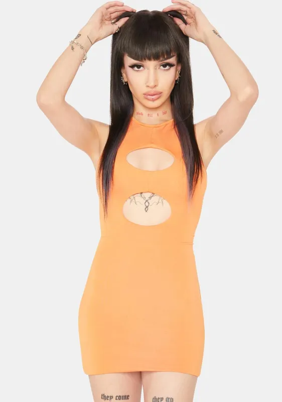 Bitter Open The Door Cut-Out Dress sold by Dolls Kill