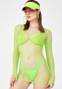 Persuasion Fishnet Crop Top sold by Dolls Kill