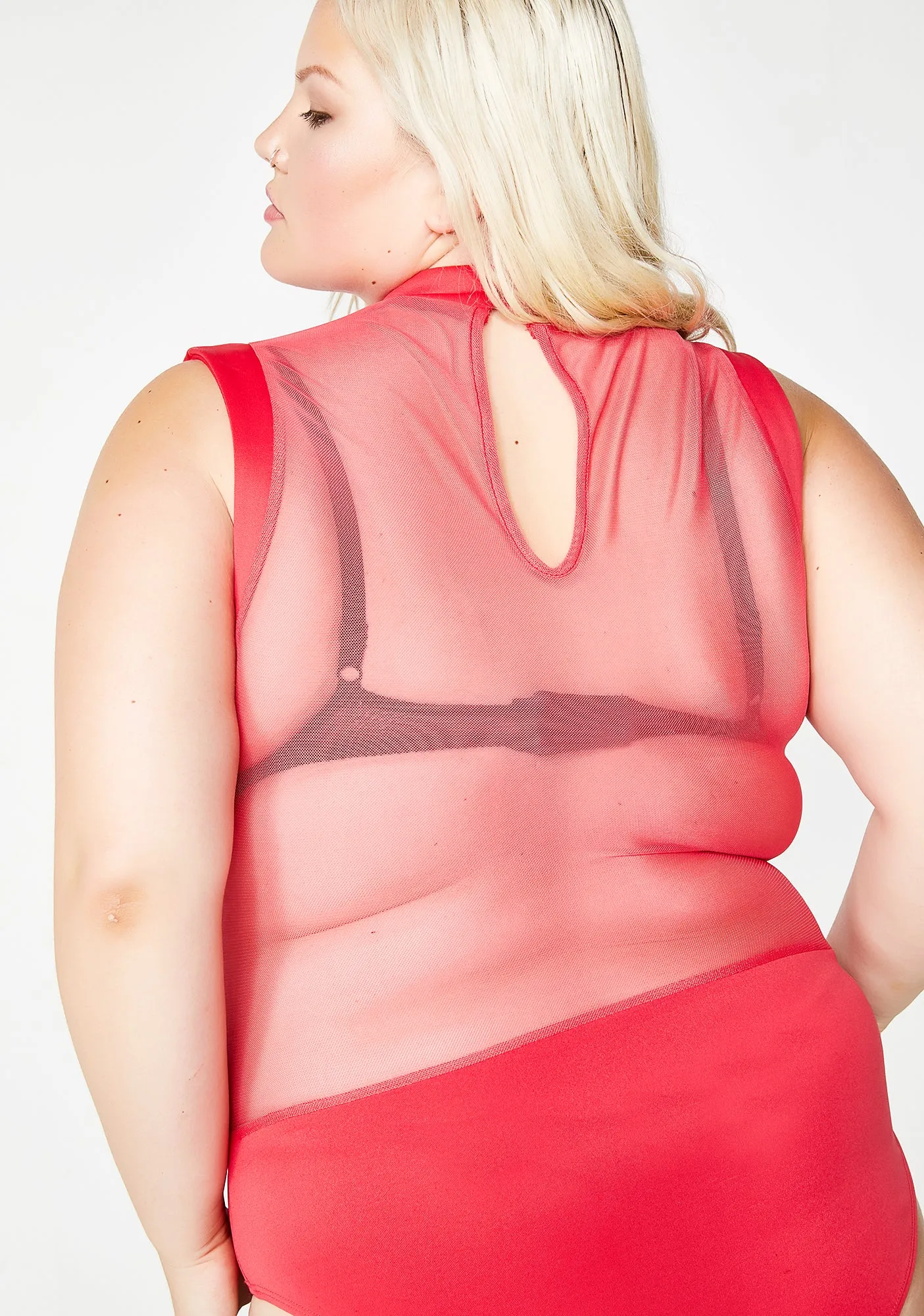 Date With The Nite Sheer Bodysuit sold by Dolls Kill product image thumbnail 4