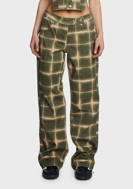 Activist Checkered Pants sold by Dolls Kill