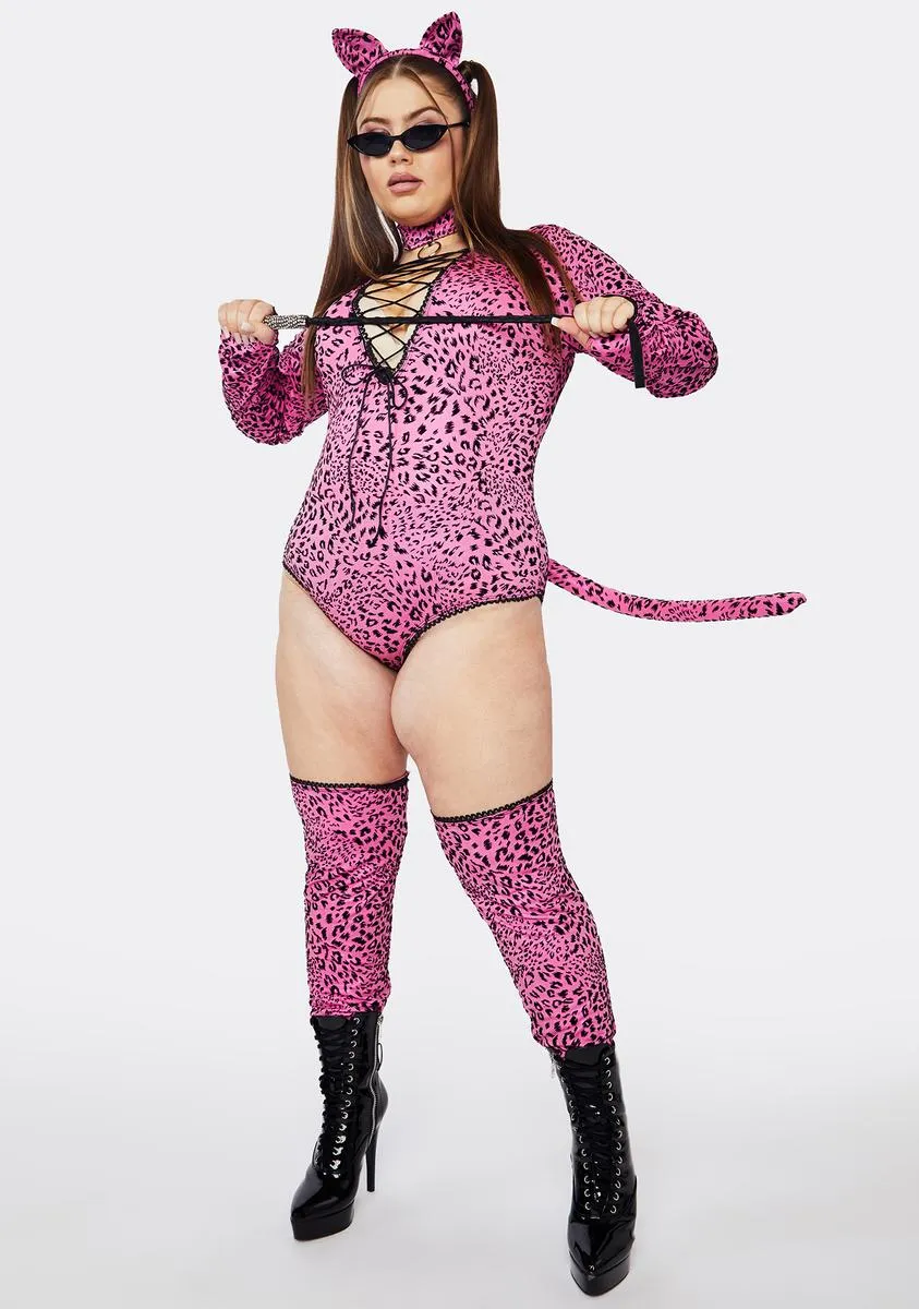 Plus Feral Fixation Leopard Costume sold by Dolls Kill product image thumbnail 3