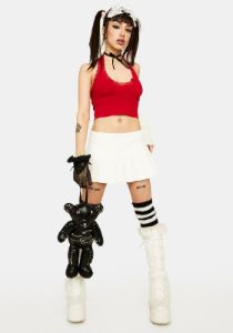 Love The Chase Halter Crop Top sold by Dolls Kill