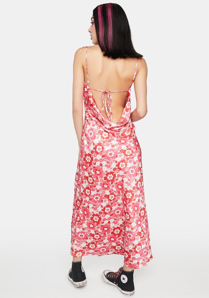Mood In Bloom Midi Dress sold by Dolls Kill product image thumbnail 4