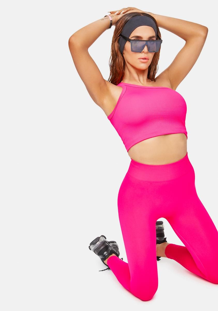 Love The Chase One Shoulder Crop Top sold by Dolls Kill product image thumbnail 3