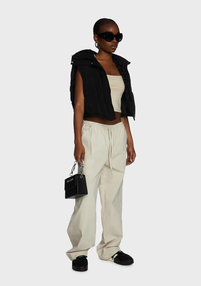 Jinsu Crop Top - Coconut Milk sold by Dolls Kill product image thumbnail 5