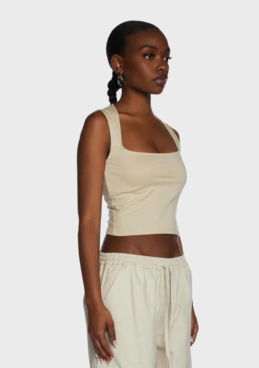 Jinsu Crop Top - Coconut Milk sold by Dolls Kill product image thumbnail 3