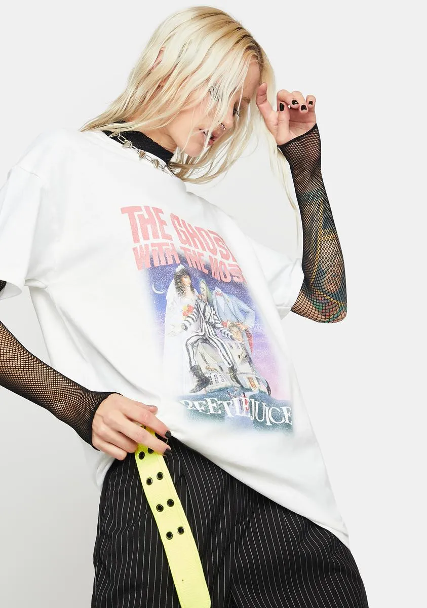 Beetlejuice Ghost Graphic Tee sold by Dolls Kill product image thumbnail 2