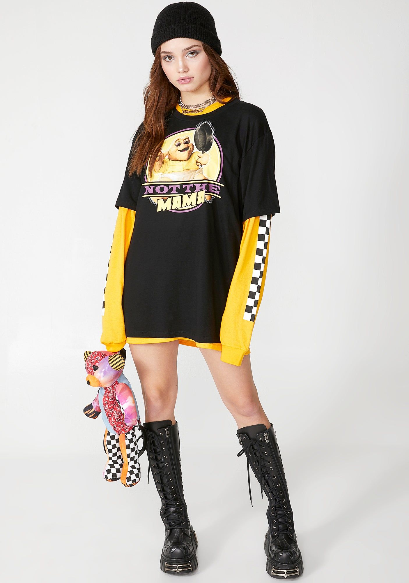 Not The Mama Graphic Tee sold by Dolls Kill product image thumbnail 2