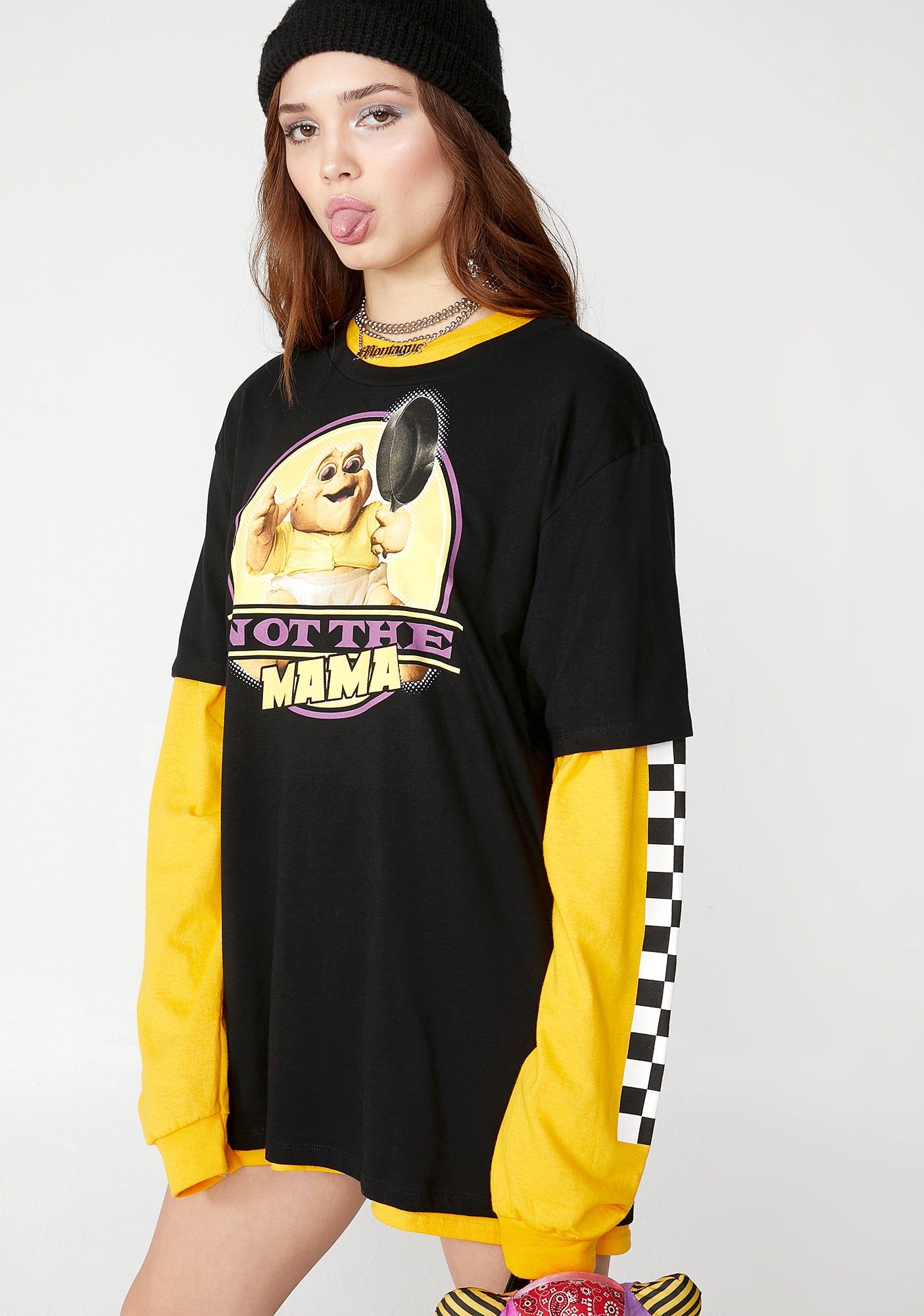 Not The Mama Graphic Tee sold by Dolls Kill product image thumbnail 3