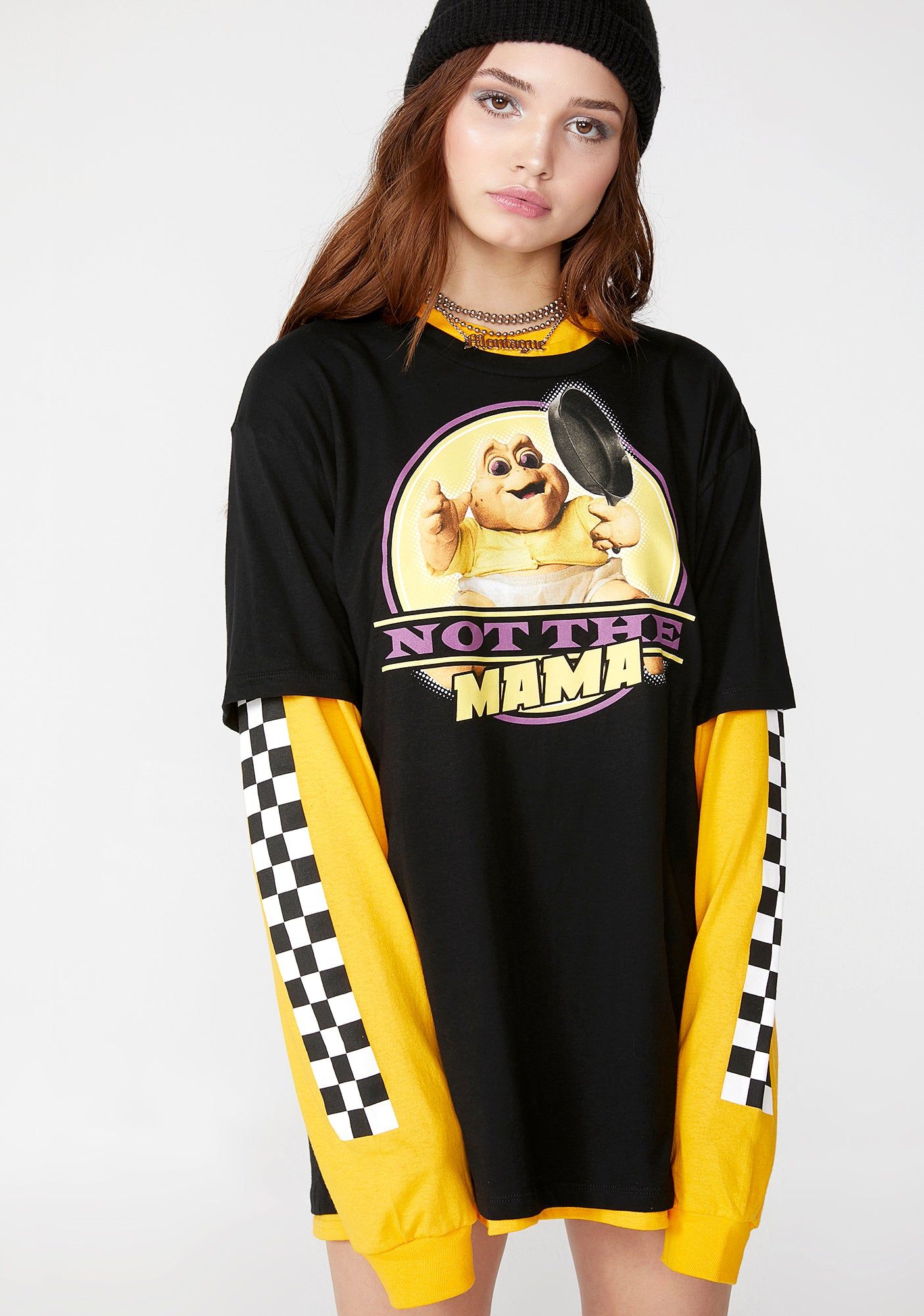 Not The Mama Graphic Tee sold by Dolls Kill
