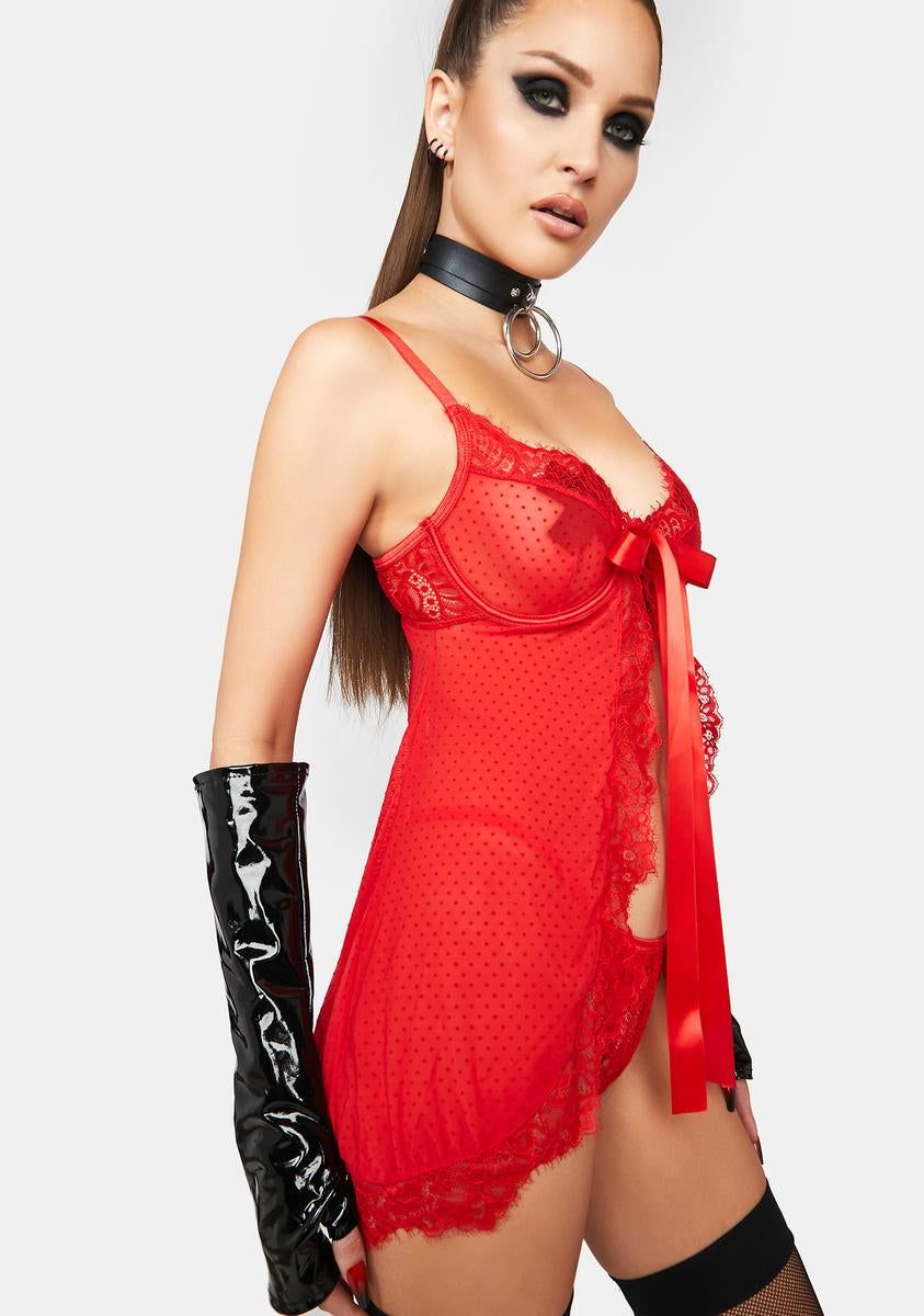 Ruby Miss Me Blind Babydoll Set sold by Dolls Kill product image thumbnail 2