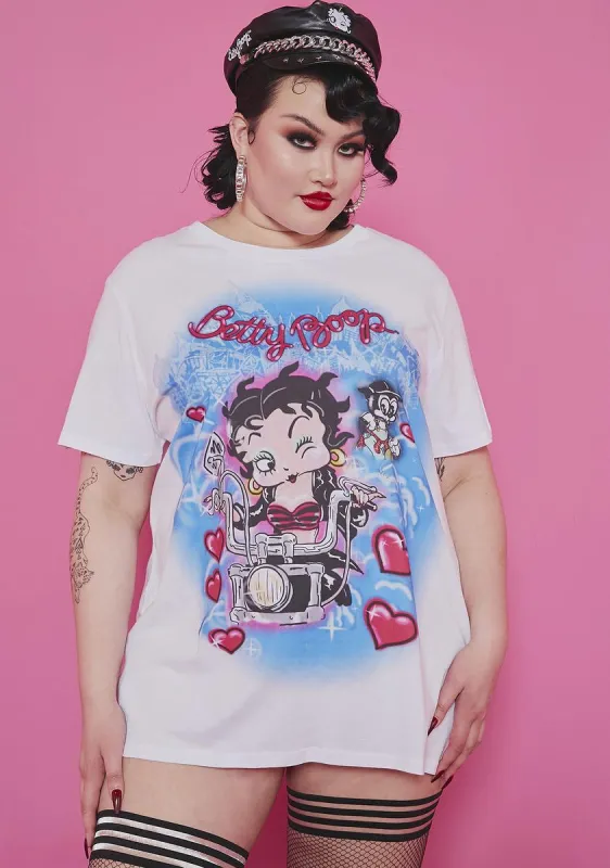 Plus Dame Not Damsel Graphic Tee sold by Dolls Kill