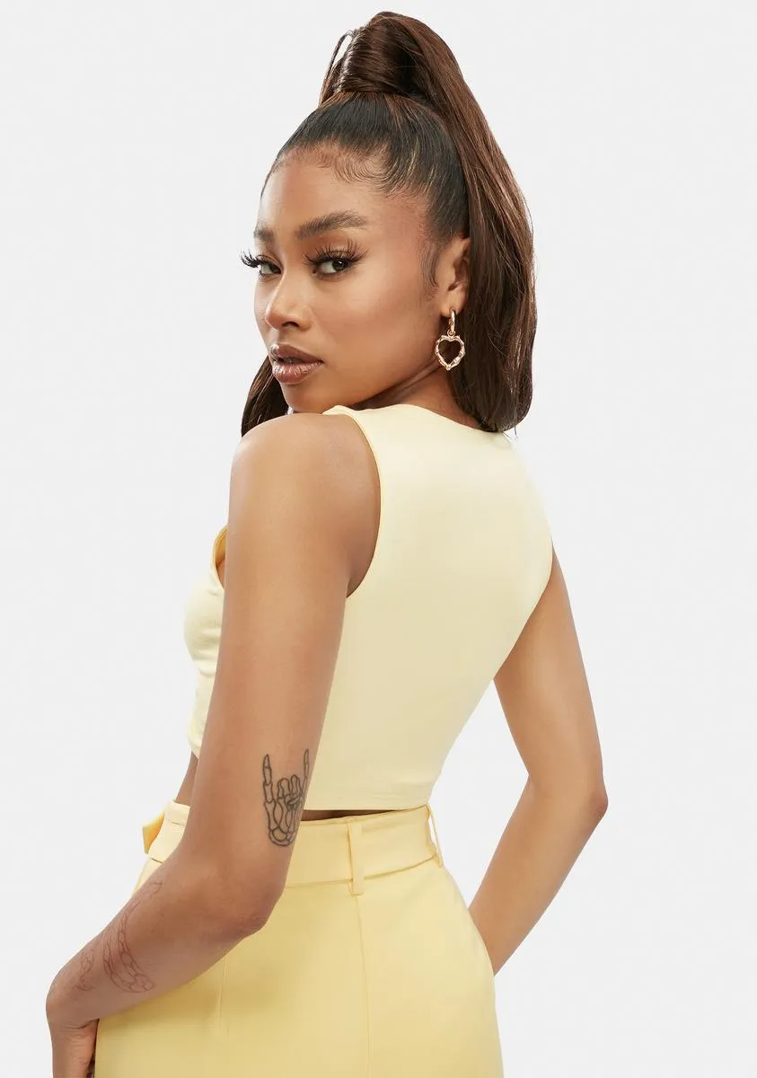 Good Times Ahead O-Ring Crop Tank sold by Dolls Kill product image thumbnail 4