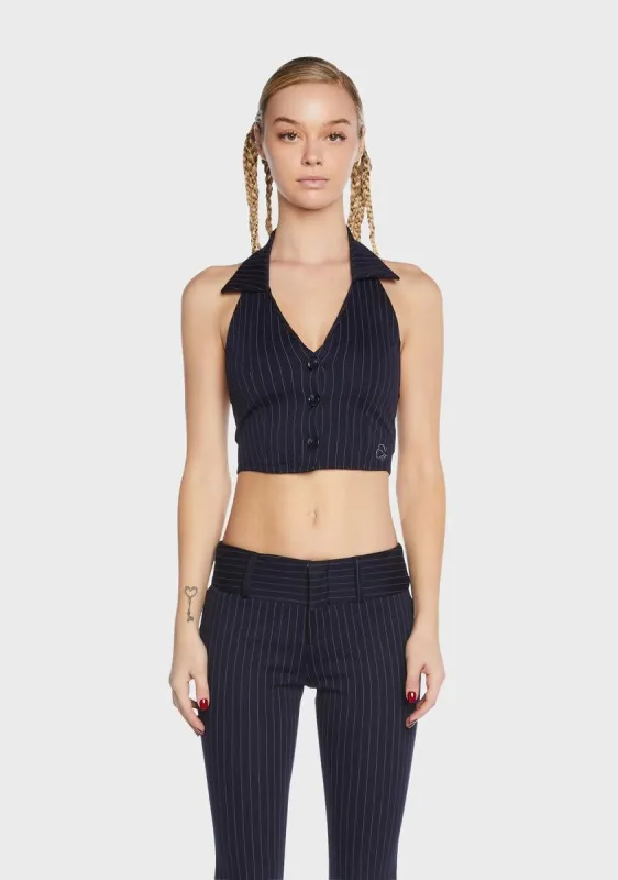 Cleo Halter Top sold by Dolls Kill