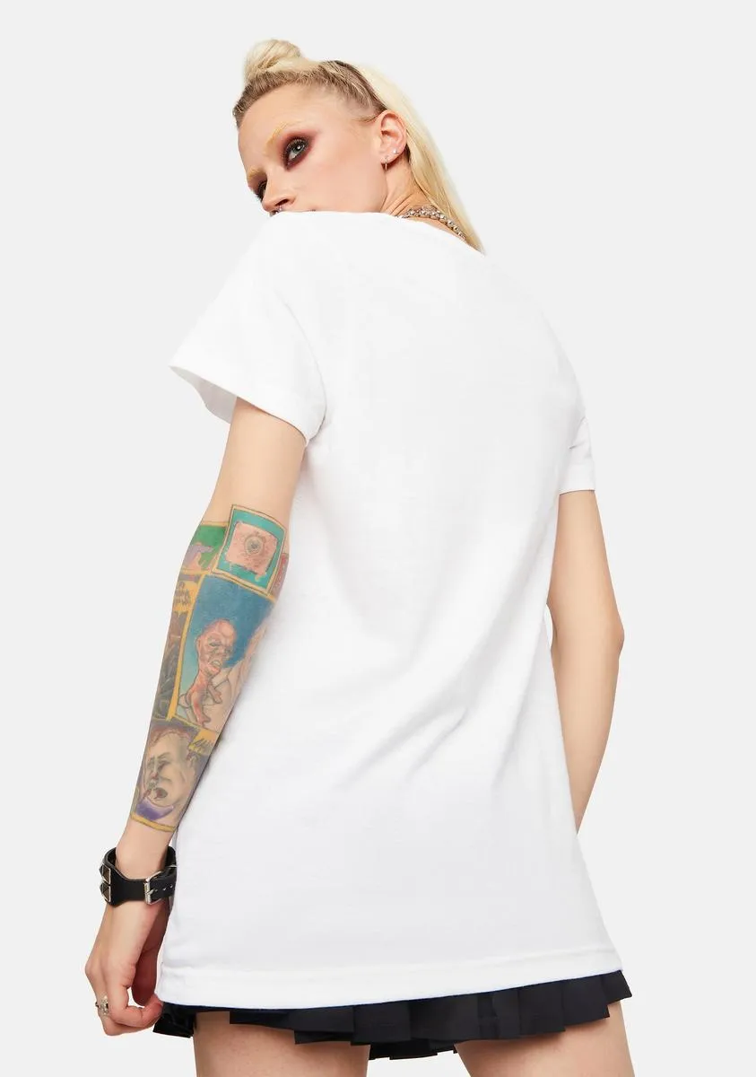 Live Fast Graphic Tee sold by Dolls Kill product image thumbnail 4