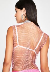 Sugar Date Bait Fishnet Top sold by Dolls Kill