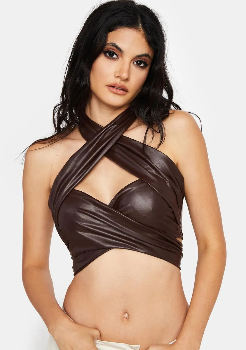 Assess The Vibe Crop Top sold by Dolls Kill