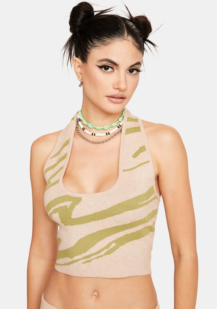 Move My Way Halter Top sold by Dolls Kill