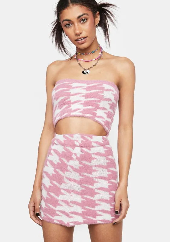 Was It Good Argyle Skirt Set sold by Dolls Kill