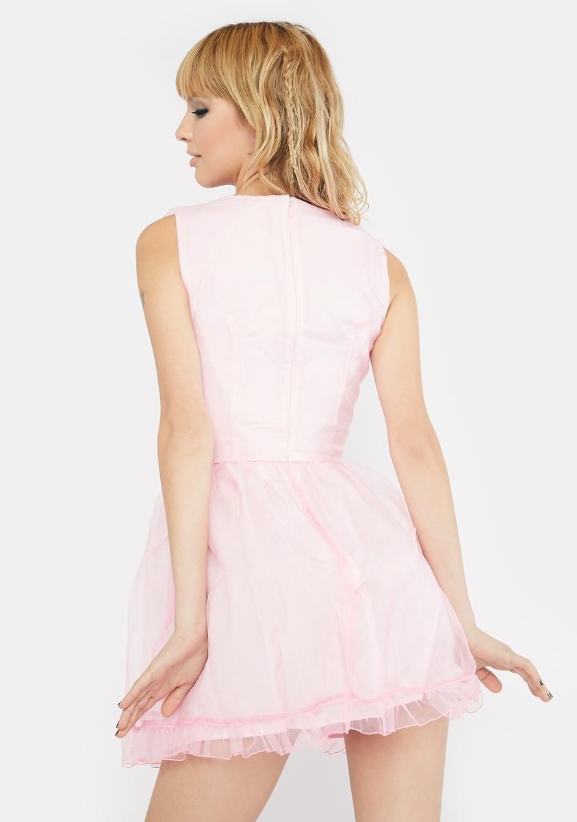 Pixie Land Organza Babydoll Dress sold by Dolls Kill product image thumbnail 4