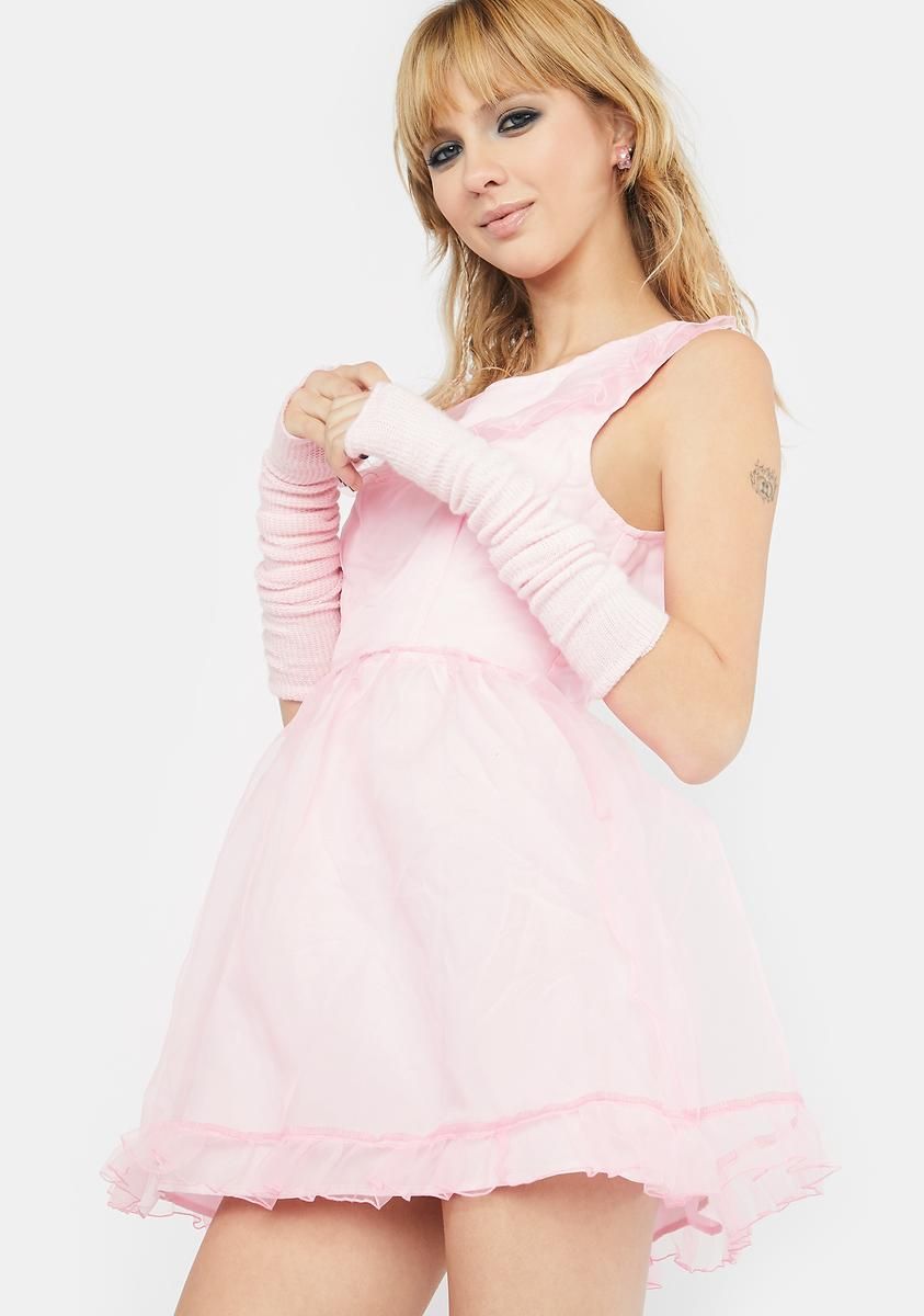 Pixie Land Organza Babydoll Dress sold by Dolls Kill