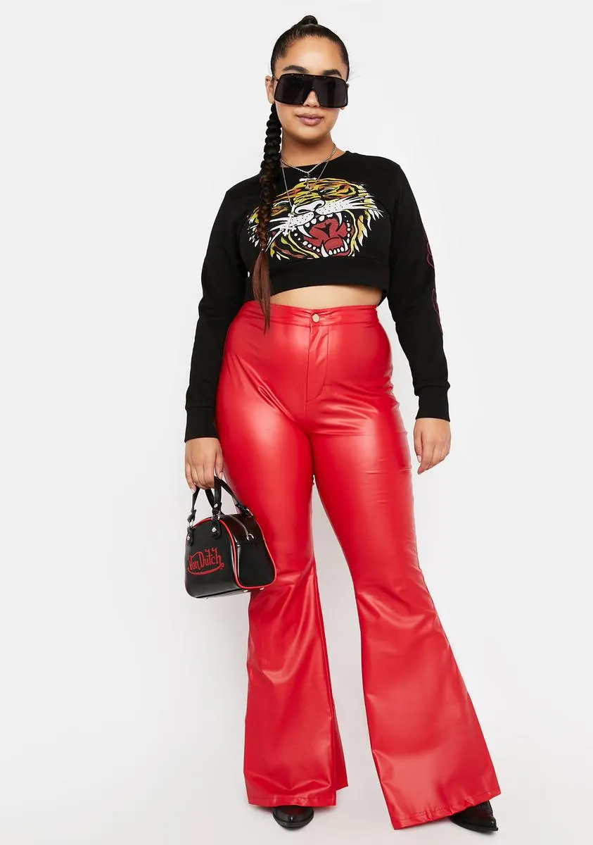 Plus Cherry Can't Pass Up Bell Bottoms sold by Dolls Kill product image thumbnail 2