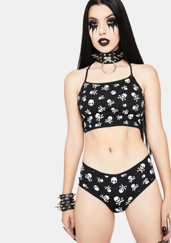 Lovesick Skull Sleep Set sold by Dolls Kill