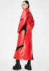 Red Motocross Long Coat sold by Dolls Kill