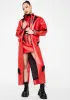Red Motocross Long Coat sold by Dolls Kill