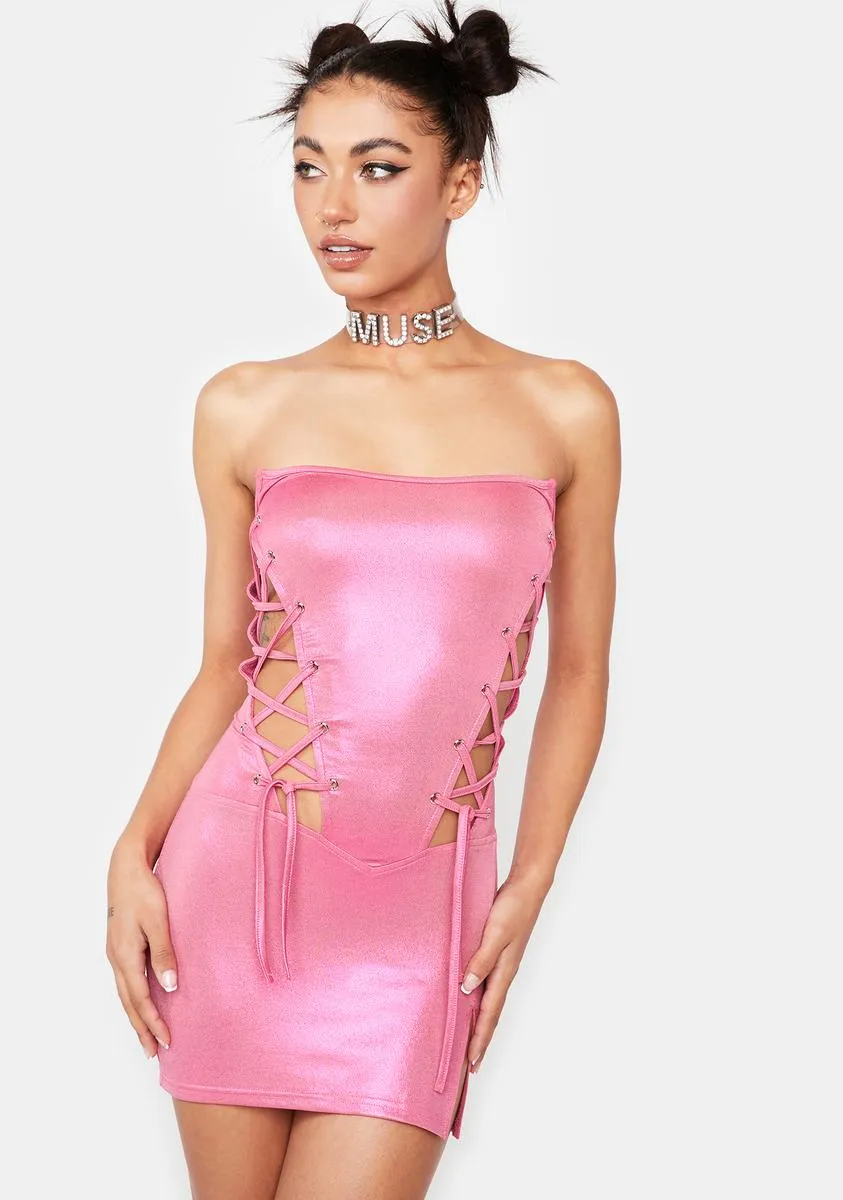 Met Her At A Bar Mini Dress sold by Dolls Kill product image thumbnail 2