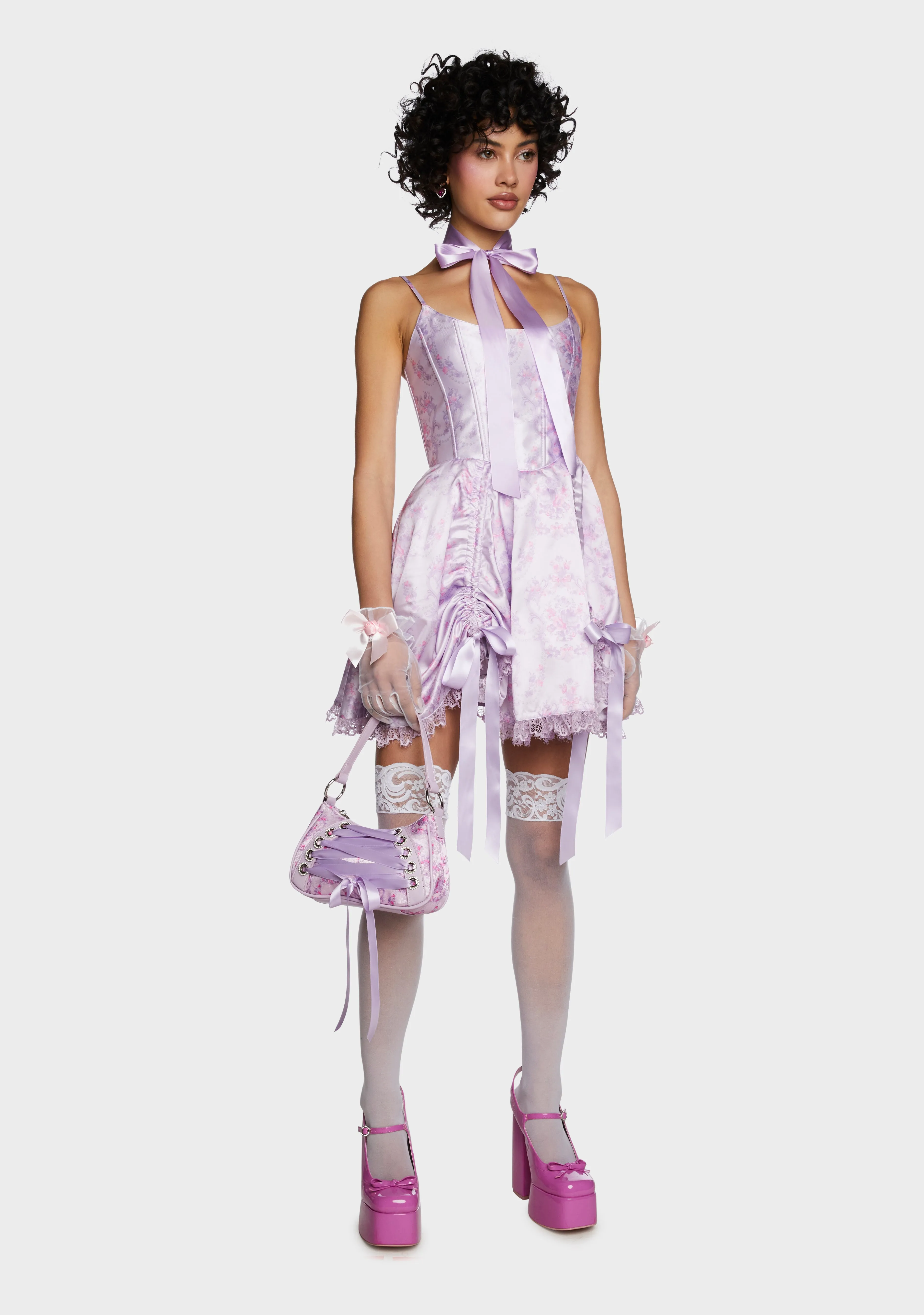 Scandal Sheet Mini Dress sold by Dolls Kill product image thumbnail 3