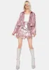 Sweet Blindin' Baddie Sequin Skirt sold by Dolls Kill