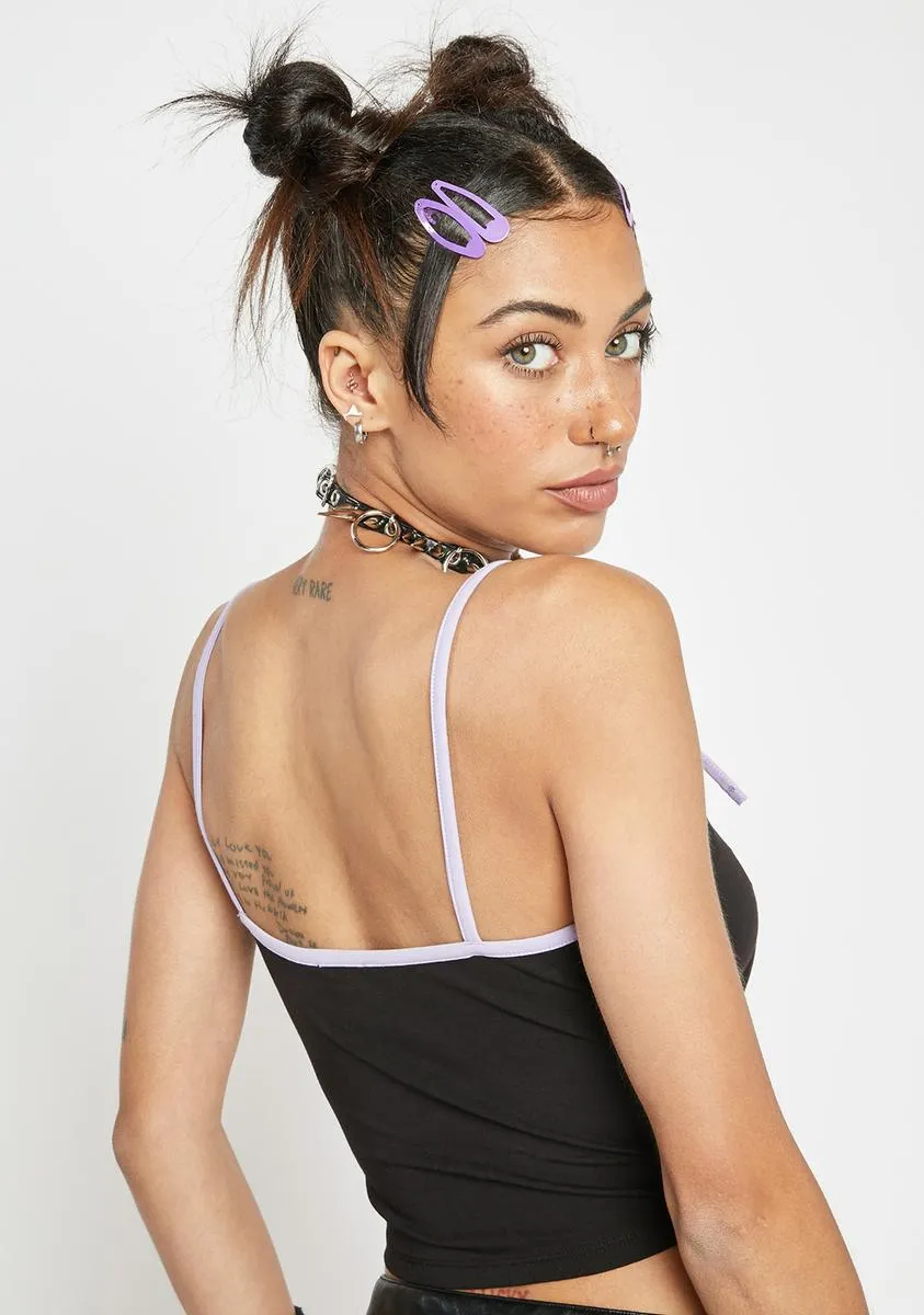 Hello Kitty Neon Cropped Cami sold by Dolls Kill product image thumbnail 4