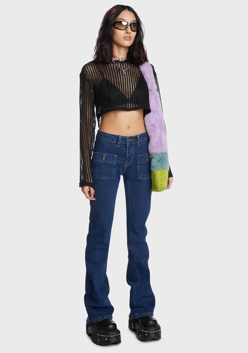 Flashback Low Rider Jeans sold by Dolls Kill product image thumbnail 3